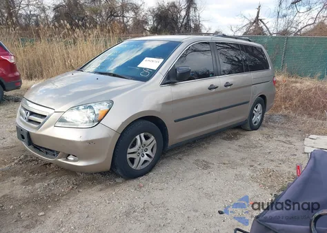 2007 Honda Odyssey Lx from USA, damaged, VIN 5FNRL38217B096531